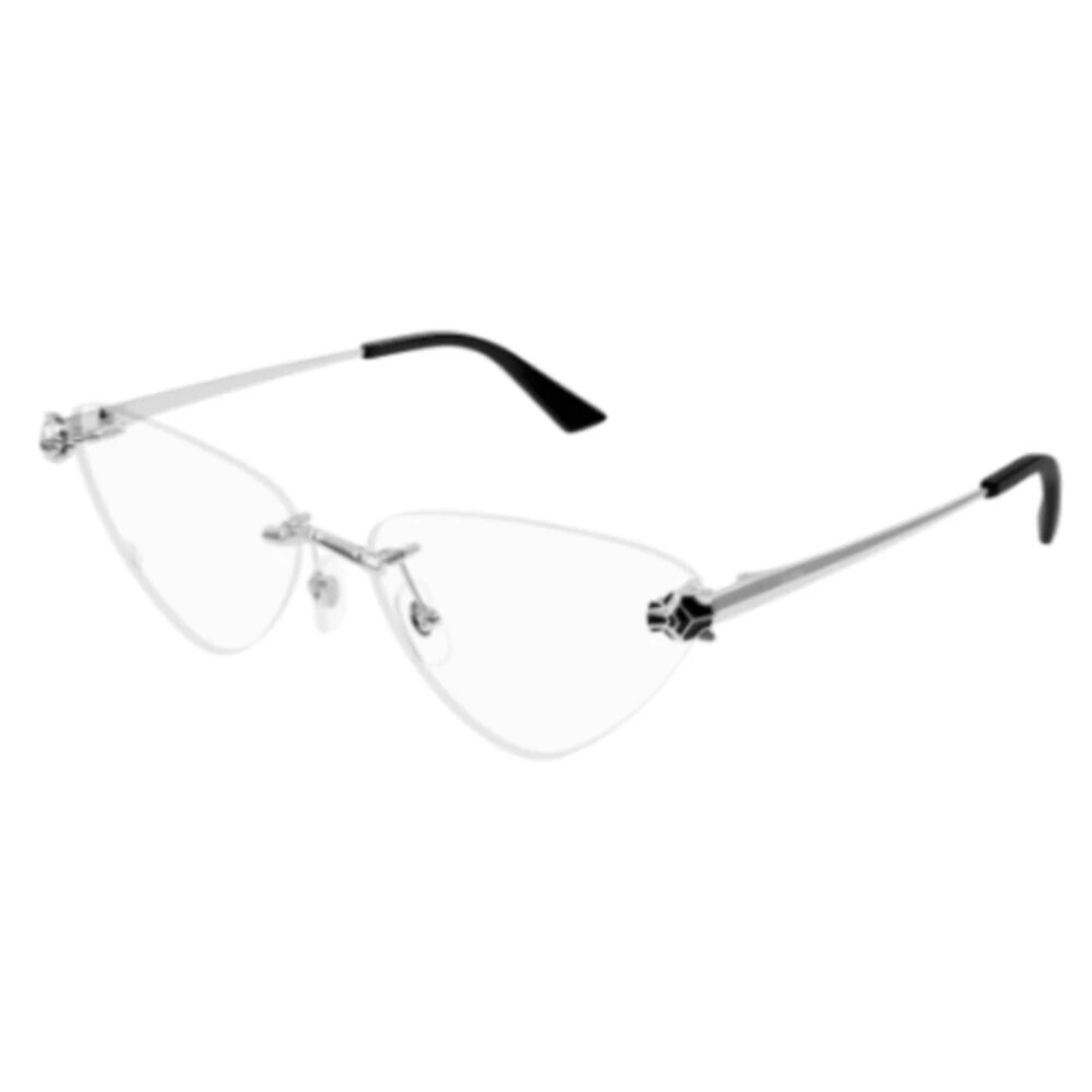 Cartier CT0448o-002 Eyeglasses Silver Metal